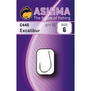 Ashima  Háčiky C440 Excalibur  (10ks)-Veľkosť 8
