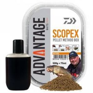 Daiwa Pelety Method Box Natural Scopex 500 g 