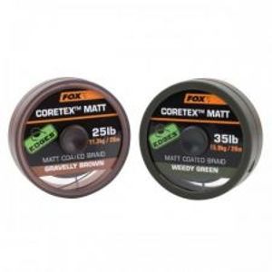 Fox Edges Matt Coretex 20 m-Weedy Green / Nosnosť 20 lb / Farba Green