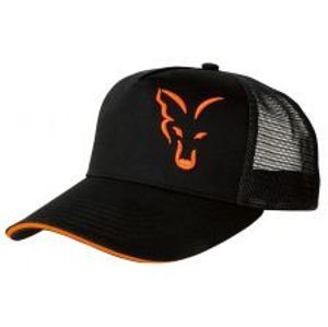 Fox Šiltovka Black & Orange Trucker Cap