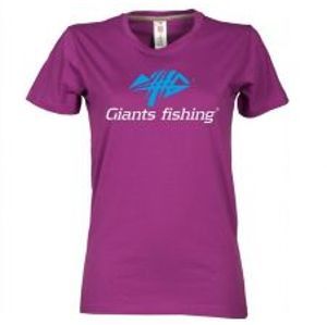 Giants Fishing Tričko Dámské Fialové-Veľkosť L