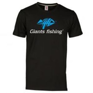 Giants Fishing Tričko Pánské Čierne-Veľkosť 2XL