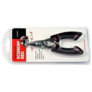 Hell-Cat Nožničky Scissor For Braided Line S/S Claret Red