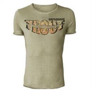 HOTSPOT DESIGN Vintage tričko Trout Explosive-Veľkosť XL