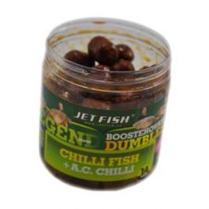 Jet Fish boosterované dumbles nerozpustné 120 g 14 mm-chilli tuna/chilli