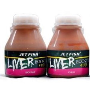 Jet Fish liver booster + dip 250 ml-Slivka / Cesnak