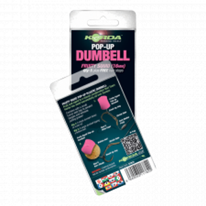 Korda Dumbell Pop-Up Fruity Squid Ružová Ovocie-Oliheň-16 mm