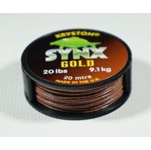 Kryston Synx Gold náväzcová šnúra 20 m-Nosnosť 30 lb 