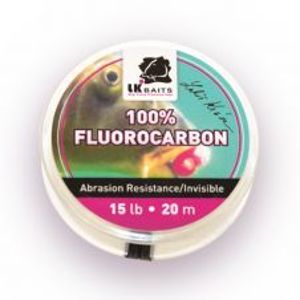 LK Baits 100% Fluorocarbon 20 m-Nosnosť 15 lb