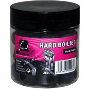 LK Baits Boilie Hard 250 ml-black protein 20 mm