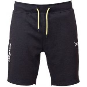 Matrix Kraťasy Minimal Black Marl Jogger Shorts-Veľkosť XL
