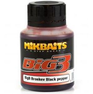 Mikbaits dip Legends 125 ml-bigb broskyňa black pepper