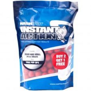 Nash Boilies Instant Action Squid And Krill-15 mm 1 kg