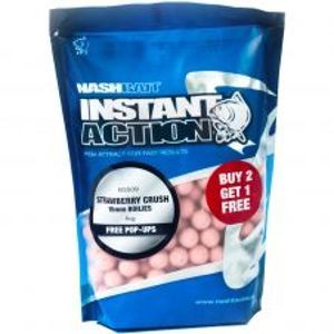 Nash Boilies Instant Action Strawberry Crush-200 g 12 mm