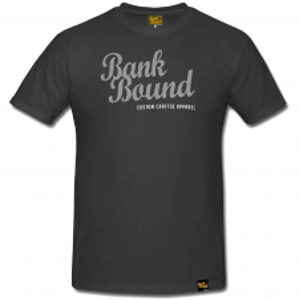 Prologic Tričko Bank Bound Custom Dark Grey Tee-Veľkosť XL