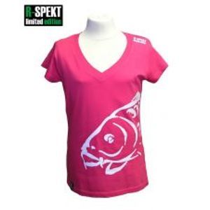 R-SPEKT Tričko Lady Carper rúžove-Veľkosť XXL