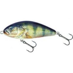 Salmo Wobler Fatso Sinking Real Perch-10 cm 52 g