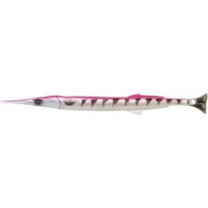 Savage Gear Gumová Nástraha 3D Line Thru Needlefish Pulse Tail Pink Barracuda-30 cm 66 g