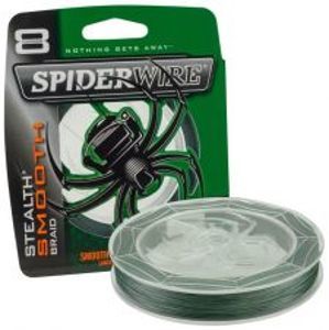 Spiderwire Splietaná Šnúra Stealth Smooth 8 150 m  Zelená-Priemer 0,08 mm / Nosnosť 7,3 kg