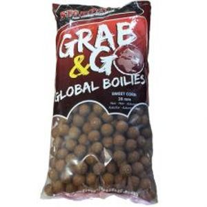 Starbaits Boilie Grab & Go Global Boilies 2,5 kg  20 mm-Sweet corn