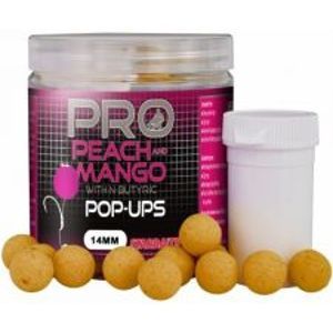 Starbaits Plávajúce Boilie Probiotic Pop Up Peach Mango 60 g-14 mm