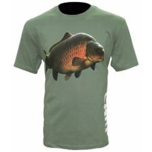 Zfish Tričko Carp T-Shirt Olive Green-Veľkosť L